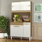 Armario Kit Cozinha 04 Portas 01 Gaveta Armoveis