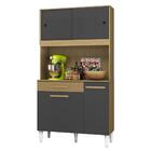 Armario Kit Cozinha 04 Portas 01 Gaveta Armoveis