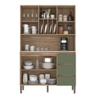 Armário Kit Cozinha Com 4 Portas, 3 Gavetas Ac4430 Carvalho C