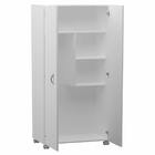 Armário Largo 2 Portas Branco