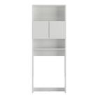 Armário Lavanderia 2 Portas Multimóveis Nina Fg5013 Branco