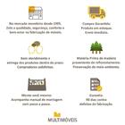Armário Lavanderia 2 Portas Multimóveis Nina Fg5013 Branco