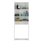 Armário Lavanderia 2 Portas Multimóveis Nina Fg5013 Branco