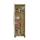 Armário Lavanderia Caribe Cinamomo/off White - Rv Móveis