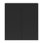 Armário Lavanderia Com 2 Portas Multimóveis Mp5021 Preto