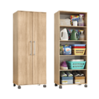 Armario Lavanderia Marcela 2 Pts 1,40m Com Rodinhas