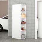 Armário Lavanderia Multiuso 1 Porta Multimóveis Cr30014 Branco
