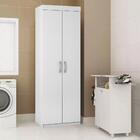 Armário Lavanderia Multiuso Branco Araplac Móveis