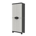 Armário Lavanderia Plástico Space Saver Preto Plastiken