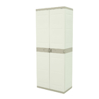 Armário Lavanderia Plástico Titanium Bege Plastiken