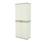 Armário Lavanderia Plástico Titanium Bege Plastiken