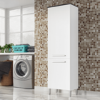 Armario Lavanderia Rebeca 2 Portas  1,96m  Pés Reguláveis