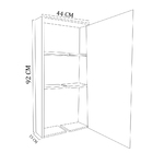 Armário Lavanderia Trovarelli Preto