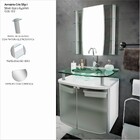 Armário Linha Retrô Cinza 62x64x11,5cm Cris Metal