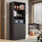 Armario Livreiro Gamer 4095 2 Portas E 3 Prateleiras