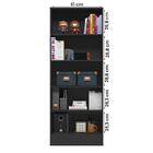 Armario Livreiro Gamer 4095 2 Portas E 3 Prateleiras