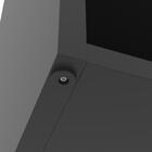 Armário Livreiro Smart Office 1 Gaveta E Tampo Mdf Usinado 10