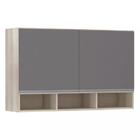 Armário Luciane 120cm 2 Portas Com Nicho Lis - Legno Crema/ci