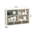 Armário Luciane 120cm 2 Portas Com Nicho Luci