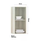 Armário Luciane 40cm 1 Porta Lis - Legno Crema/connect