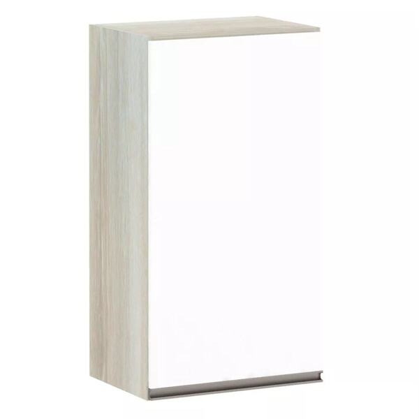 Armário Luciane 40cm 1 Porta Luci - Legno Crema/branco Polar