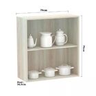 Armário Luciane 70cm 2 Portas Lis - Legno Crema/connect