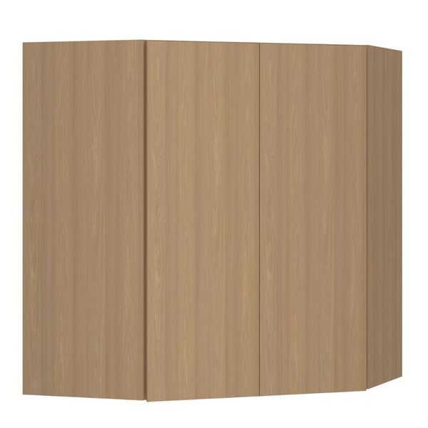 Armário Luciane Slim Canto Diagonal 2 Portas 74cm