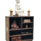 Armário Madeira Duplo Boho