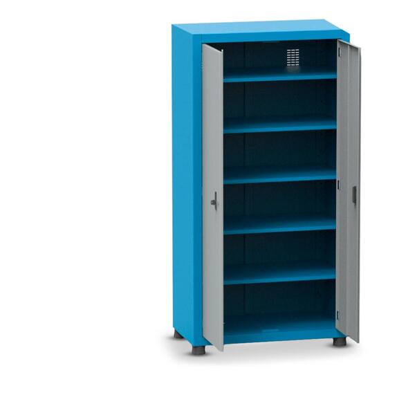 Armário Médio Com 5 Prateleiras Reguláveis Arm017 Cmb