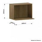 Armário Microondas 60cm Isis Luciane