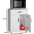 Armário Microondas Multiuso Cozinha