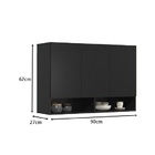 Armário Milão Preto – Ej Móveis