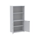 Armario Misto 02 Portas Pivotante Am1600mx-33 Cinza