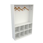 Armário Misto 1 20 (colmeia  Arara  Expositor  Loja  Organiza