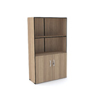 Armario Misto 2 Portas Pandin Maxxi - Naturalle/preto