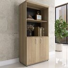 Armário Misto 2 Portas Pivotante 161,1x79,2cm Noce Naturalle