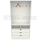 Armário Misto M9 (prateleira  Multiuso Organizador  Loja  Exp