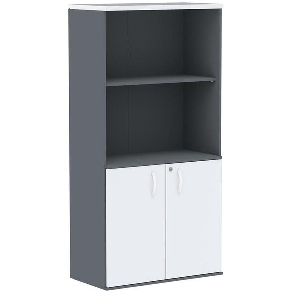 Armário Misto PE25 Pandin 79,20 cm (largura) em MDP Cor Grafi