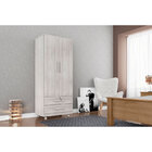 Armário Modena 2 Portas E 2 Gavetas – Móveis Lanza - Nevada