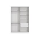 Armário Modulado 230x158,4x56 Linha Closets Adapt Branco
