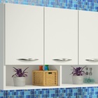 Armário Modulado C 3 Portas Branco Multiuso 90cm