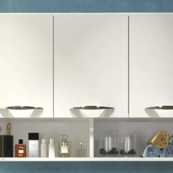 Armário Modulado Multiuso Branco C 3 Portas