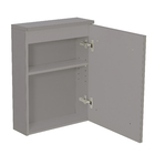 Armário Modulado para Banheiro 45x14cm Cinza Remix