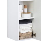 Armário Modular Essential 116x30x30cm Branco Sensea