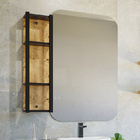 Armário Modular Munique 20 Antiqua/Preto Fosco Darabas Agardi