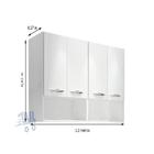 Armário Módulo 4 Portas 1,20m Armário Cozinha Multiusos