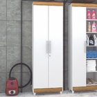 Armário Mulituso Olívia Branco Canela