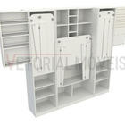 Armário Multifuncional Ateliê M1 Mdp Estação Costura