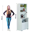 Armário Multifuncional Com Escrivaninha Retrátil Para Escritó