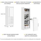 Armário Multifuncional/multiuso Com Prateleiras E Mesa Retrát